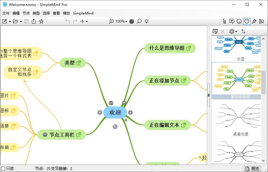 SimpleMind 思维导图软件 Pro v2.6.0.6544 便携版-PAY资源网-免费资源下载中心