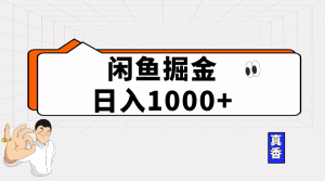 (10227期)闲鱼暴力掘金项目,轻松日入1000+-PAY资源网-免费资源下载中心