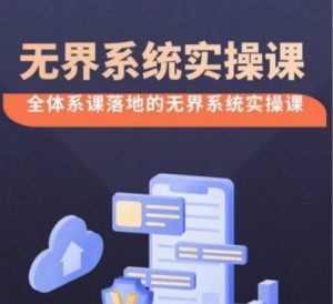 无界系统实操课【38节完整版】,全体系落地无界改版后选择、出价、高投产做付费引流-PAY资源网-免费资源下载中心