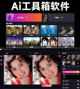 一键AI换脸、图像变清晰、老照片修复、黑白照片上色!-PAY资源网-免费资源下载中心