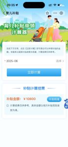 育儿补贴预约+补贴计算器-PAY资源网-免费资源下载中心